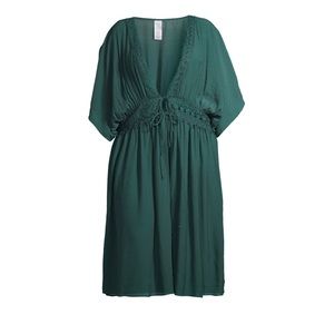 Women's Plus Size Lace Waist Cover Up